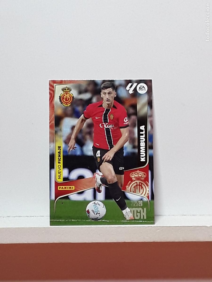 Football Stickers: MEGACRACKS 2025 2026 MGK 25 26 ALBUM PANINI LIGA N 482 MALLORCA TERCERA KUMBULLA