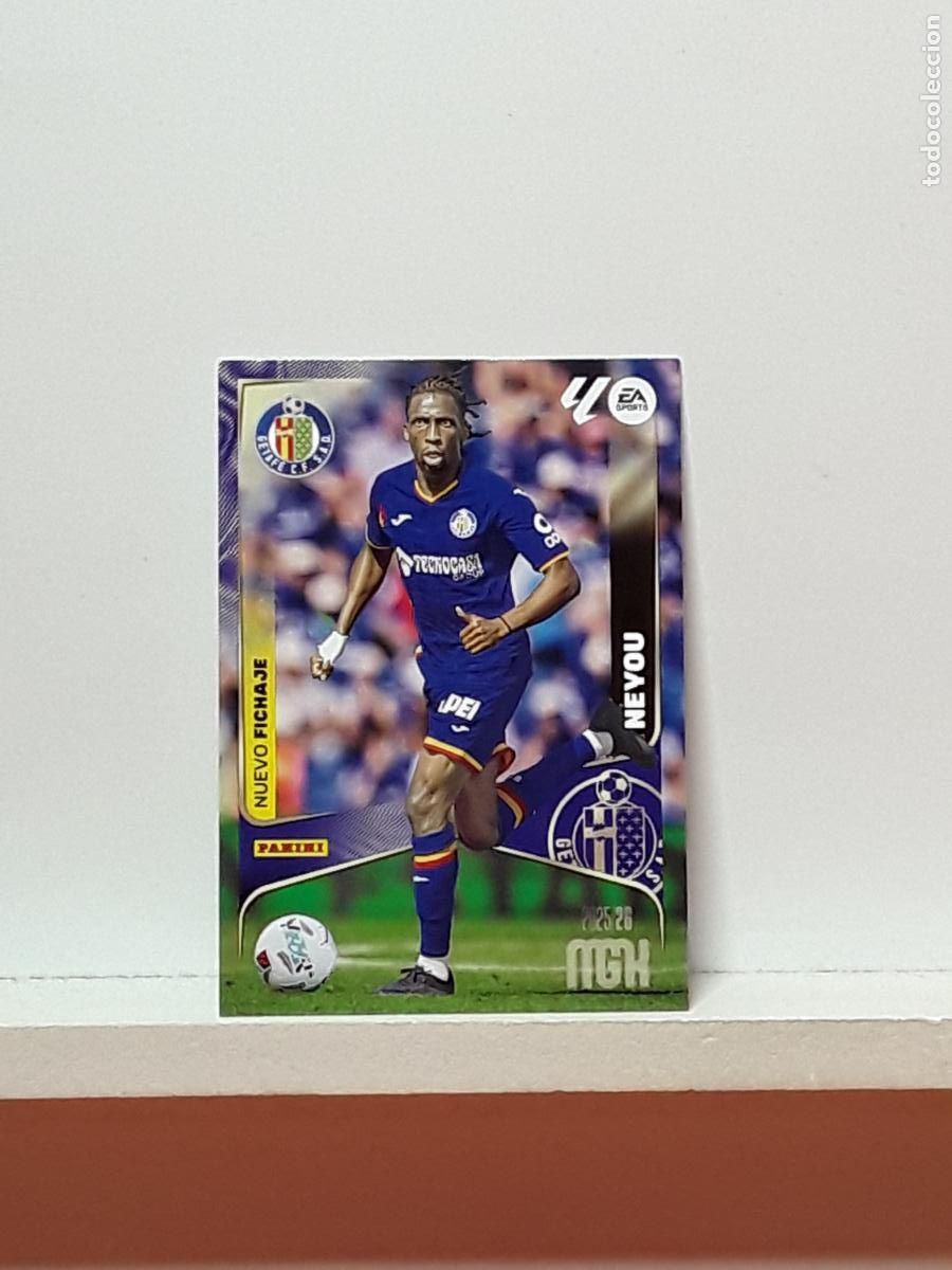 Cromos de F&uacute;tbol: MEGACRACKS 2025 2026 MGK 25 26 ALBUM PANINI LIGA N 495 GETAFE TERCERA NEYOU