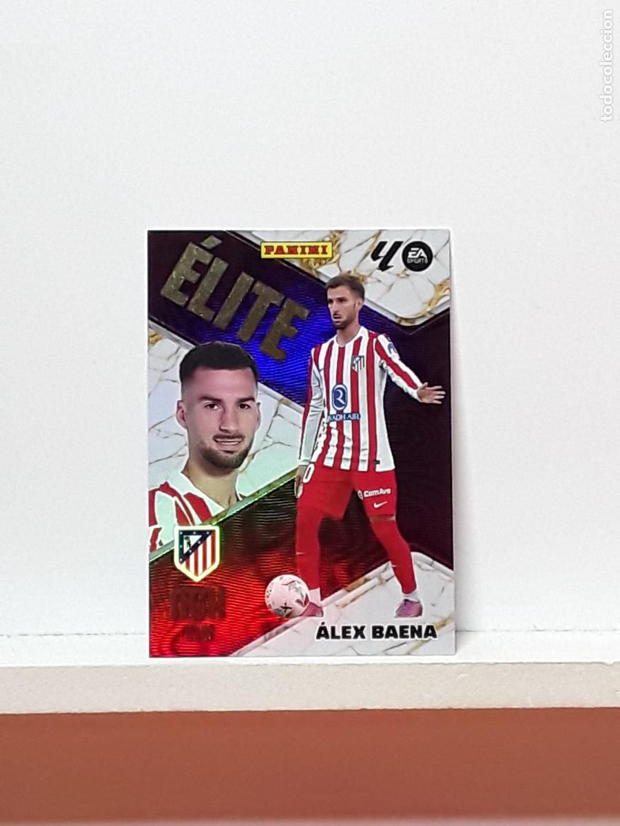 Cromos de F&uacute;tbol: MEGACRACKS 2025 2026 MGK 25 26 ALBUM PANINI LIGA N 506 ATLETICO MADRID TERCERA ELITE ALEX BAENA