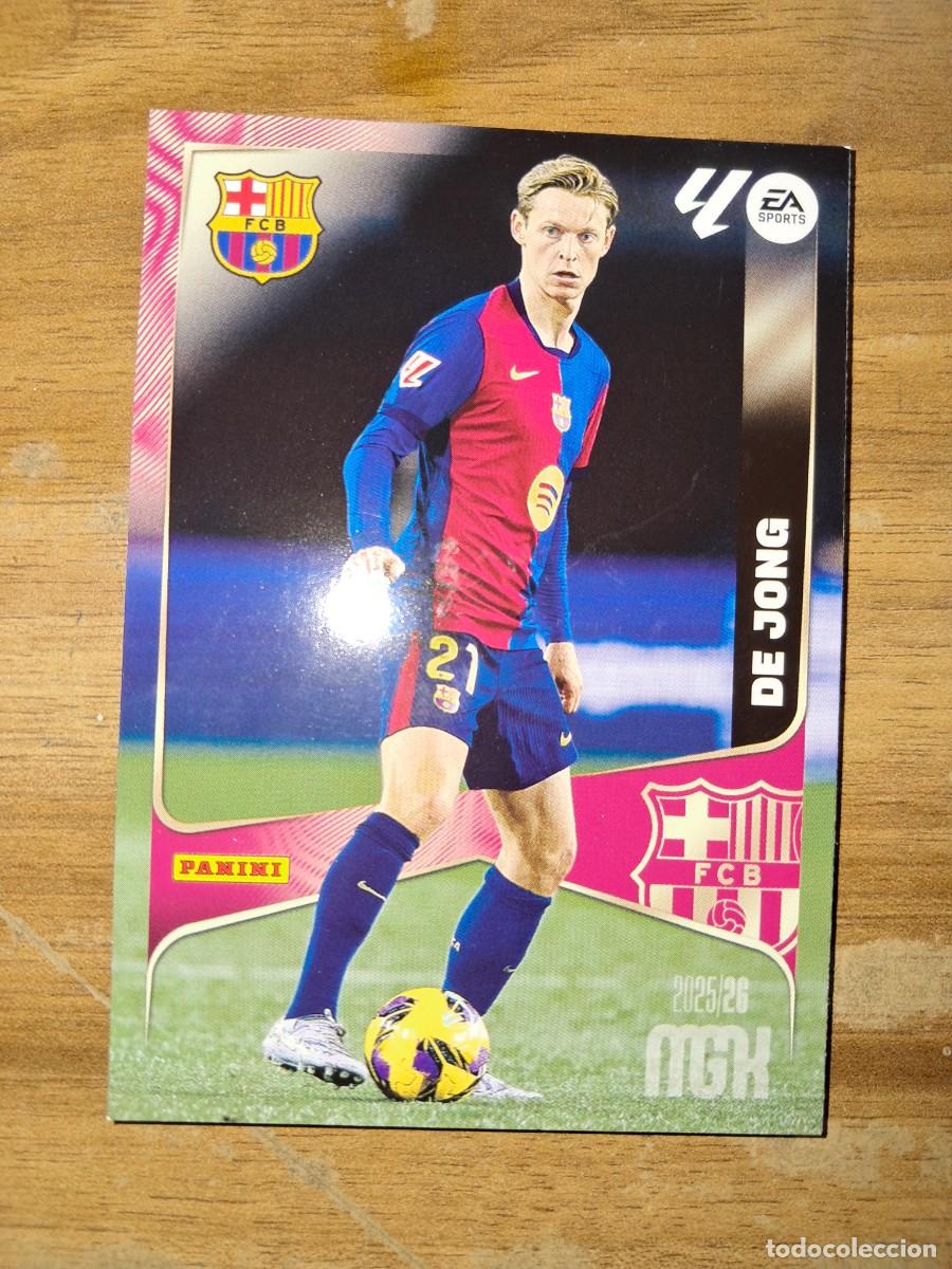Fu&szlig;ball-Sticker: CARD MEGACRACKS TEMPORADA 25/26: DE JONG (FC BARCELONA), N&deg; 83