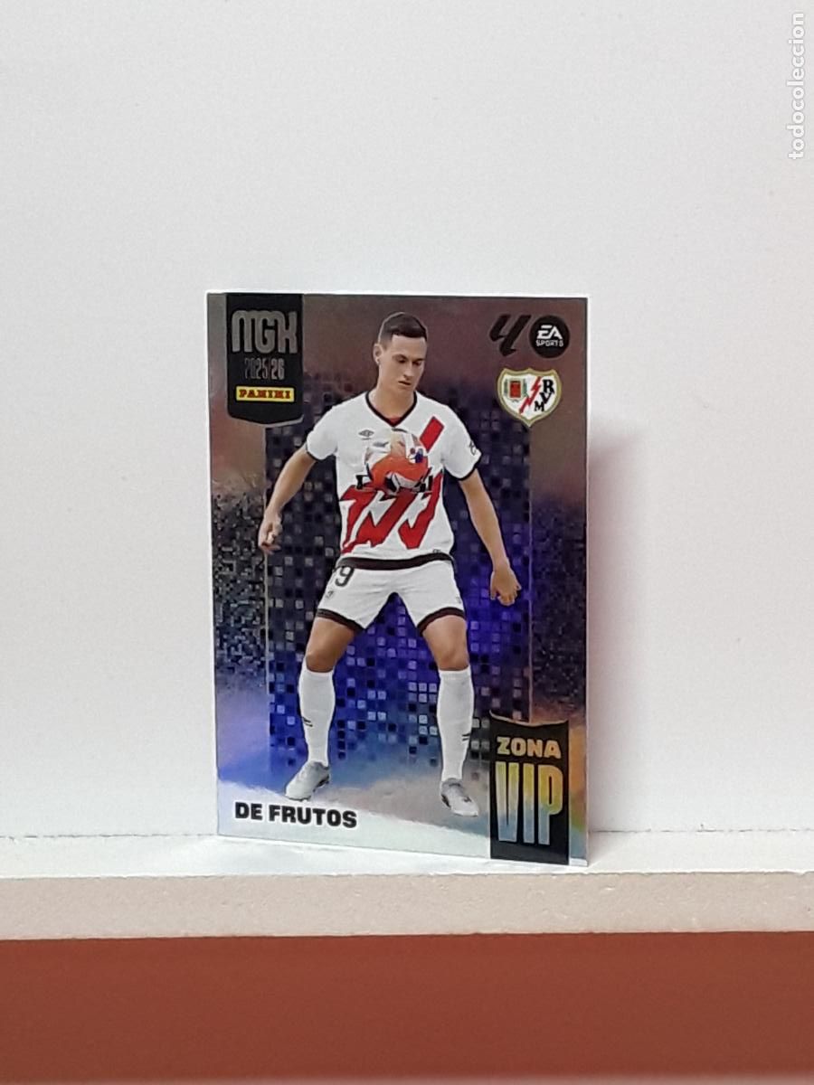 Cromos de F&uacute;tbol: MEGACRACKS 2025 2026 MGK 25 26 ALBUM PANINI LIGA N 513 RAYO VALLECANO TERCERA VIP DE FRUTOS