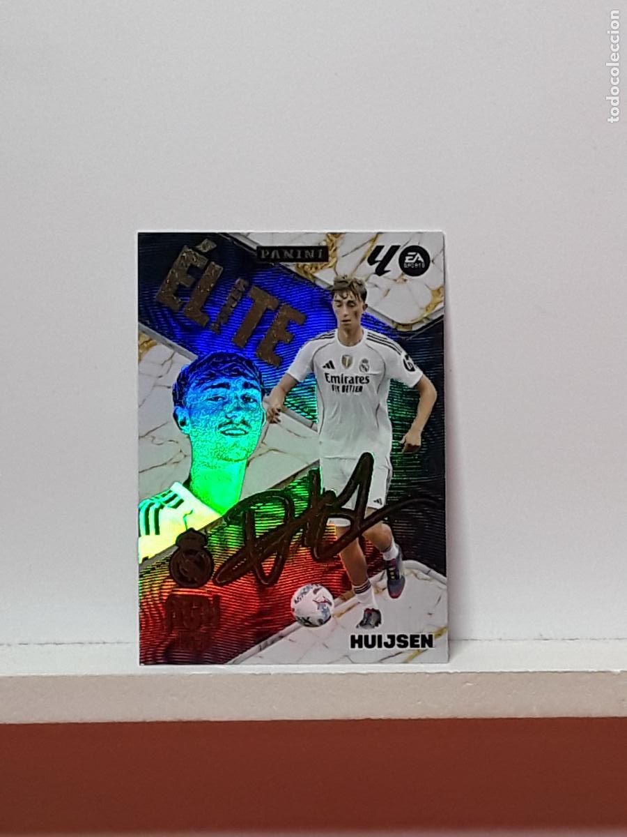 Cromos de F&uacute;tbol: MEGACRACKS 2025 2026 MGK 25 26 ALBUM PANINI LIGA N P505 P 505 REAL MADRID POWER ELITE HUIJSEN