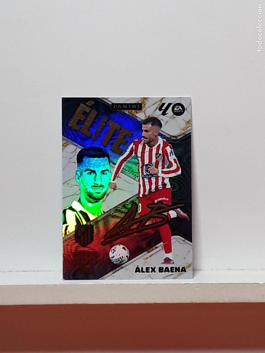 Cromos de F&uacute;tbol: MEGACRACKS 2025 2026 MGK 25 26 ALBUM PANINI LIGA N P506 P 506 ATLETICO MADRID POWER ELITE ALEX BAENA