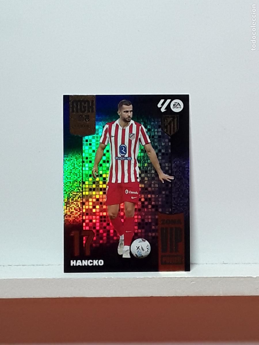 Cromos de F&uacute;tbol: MEGACRACKS 2025 2026 MGK 25 26 ALBUM PANINI LIGA N P511 P 511 ATLETICO MADRID POWER VIP HANCKO