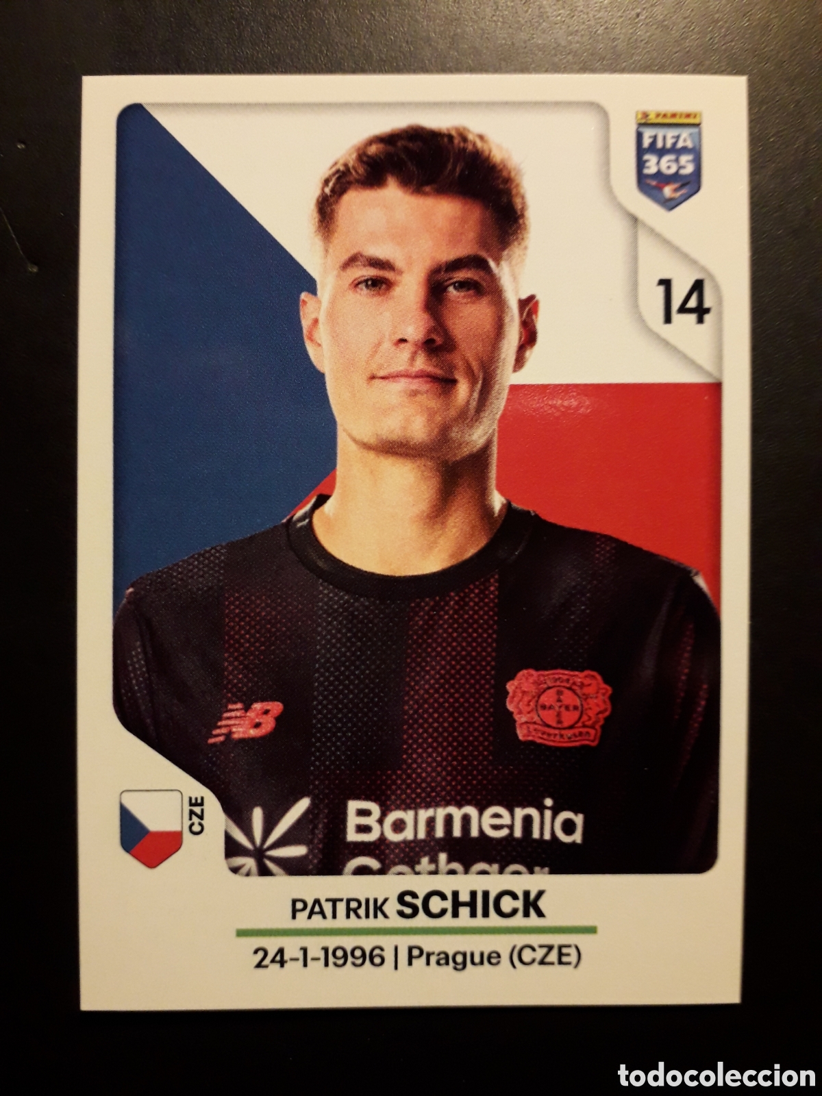 Cromos de F&uacute;tbol: SCHICK BAYERN LEVERKUSEN, N&deg; 188 FIFA 365 PANINI STICKER 2026 PEDIDO M&Iacute;NIMO 3&euro;
