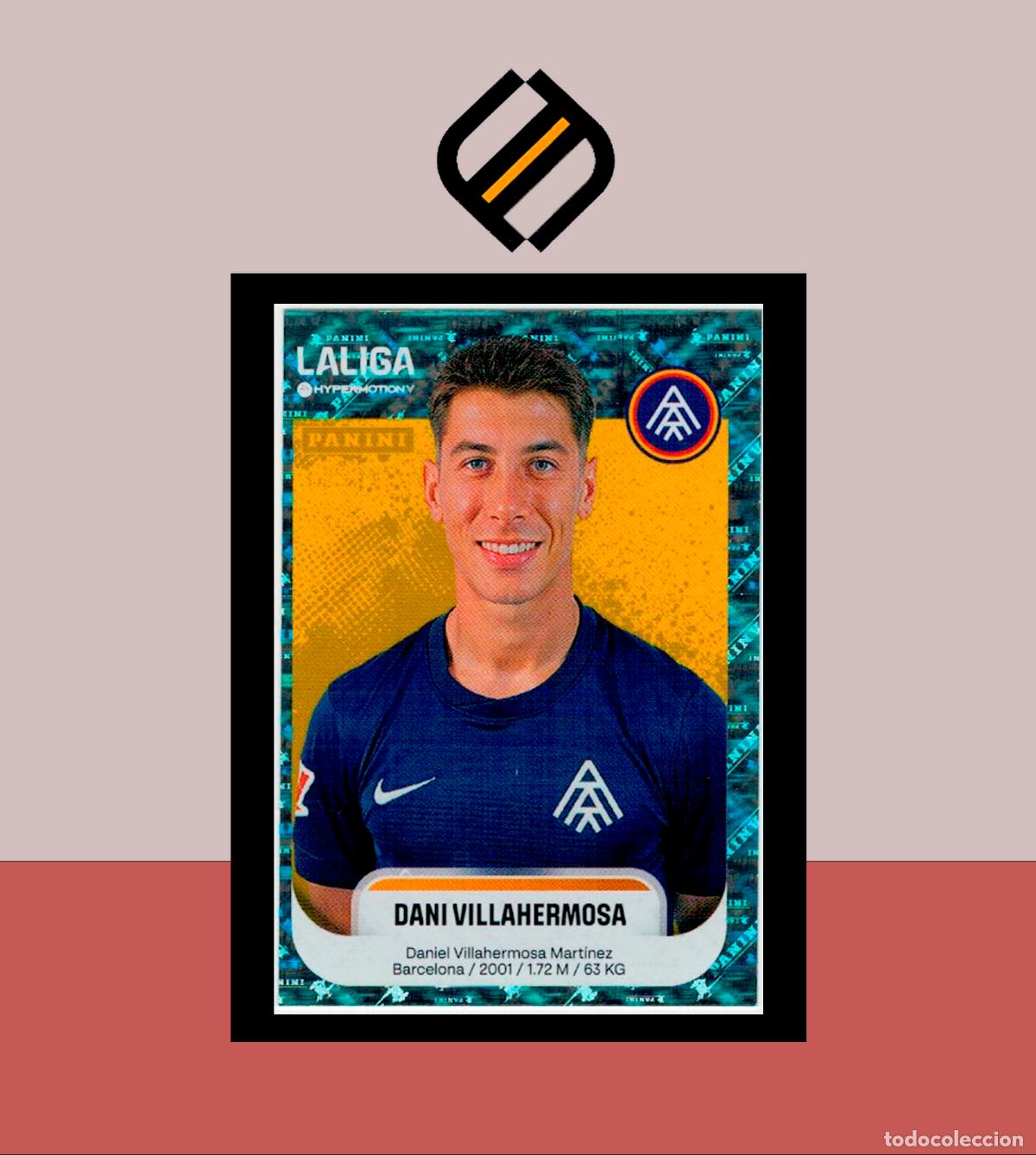 Cromos de F&uacute;tbol: LIGA ESTE 2025 2026 25 26 PANINI 51 DANI VILLAHERMOSA BRILLANTE ANDORRA SEGUNDA DIVISI&Oacute;N HYPERMOTION