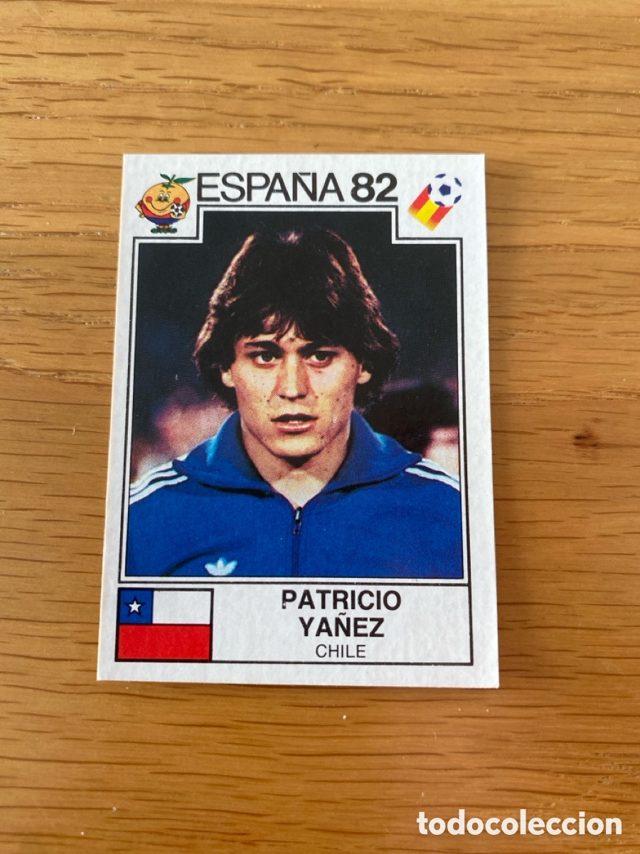 Cromos de F&uacute;tbol: Cromo panini mundial Espa&ntilde;a 82 n&uacute;mero 160 Y&aacute;&ntilde;ez - Sticker album world cup Spain 1982 Chile