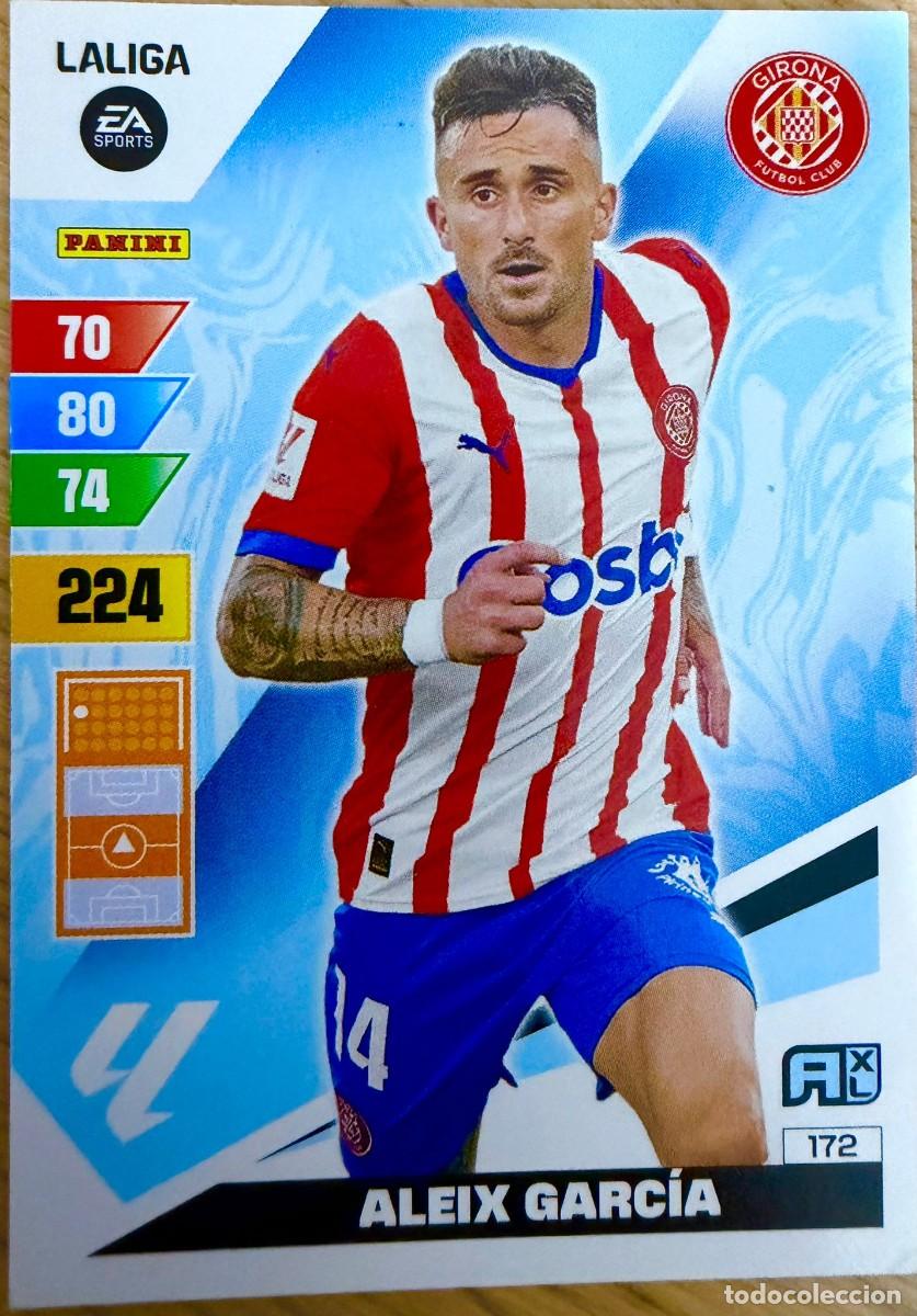 Fu&szlig;ball-Sticker: 172 ALEIX GARCIA GIRONA ADRENALYN XL 23 24 2023 2024 LIGA PANINI CARTAS FUTBOL