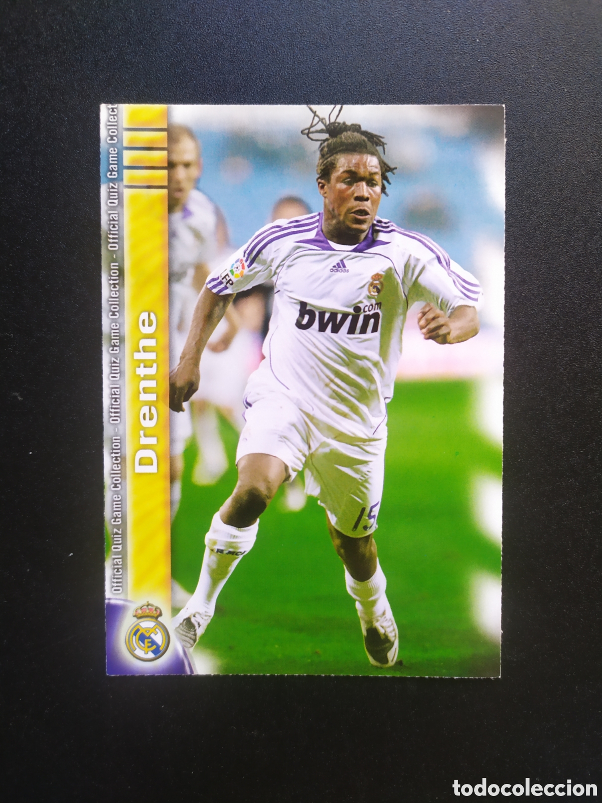Fu&szlig;ball-Sticker: Mundicromo fichas Liga 2009 2010 Drenthe n&deg; 643 Real Madrid