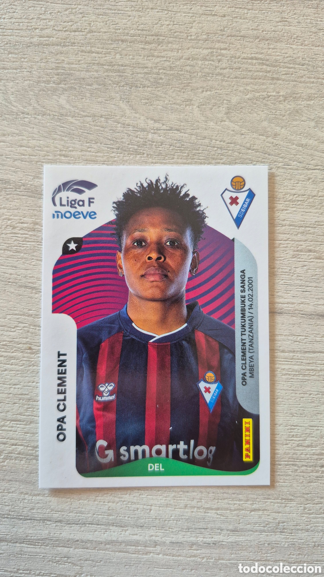 Fu&szlig;ball-Sticker: N&deg;181 SD Eibar Opa Clement Liga Femenina 25/26