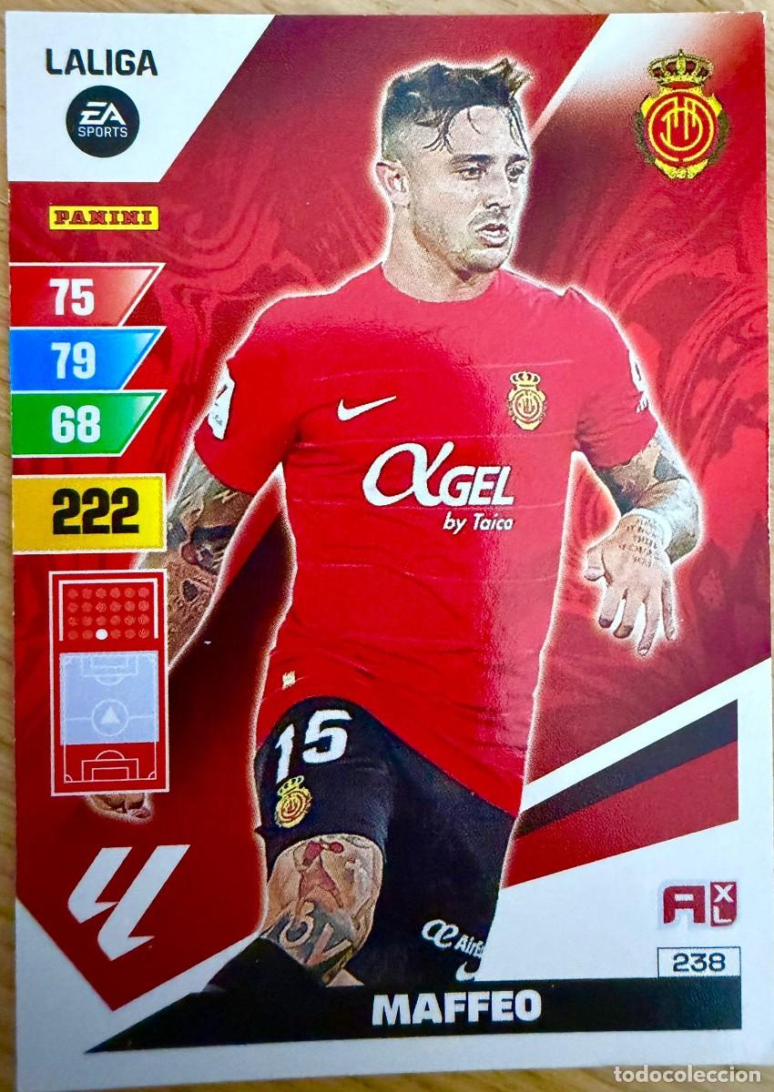 Fu&szlig;ball-Sticker: 238 MAFFEO MALLORCA ADRENALYN XL 23 24 2023 2024 LIGA PANINI CARTAS FUTBOL