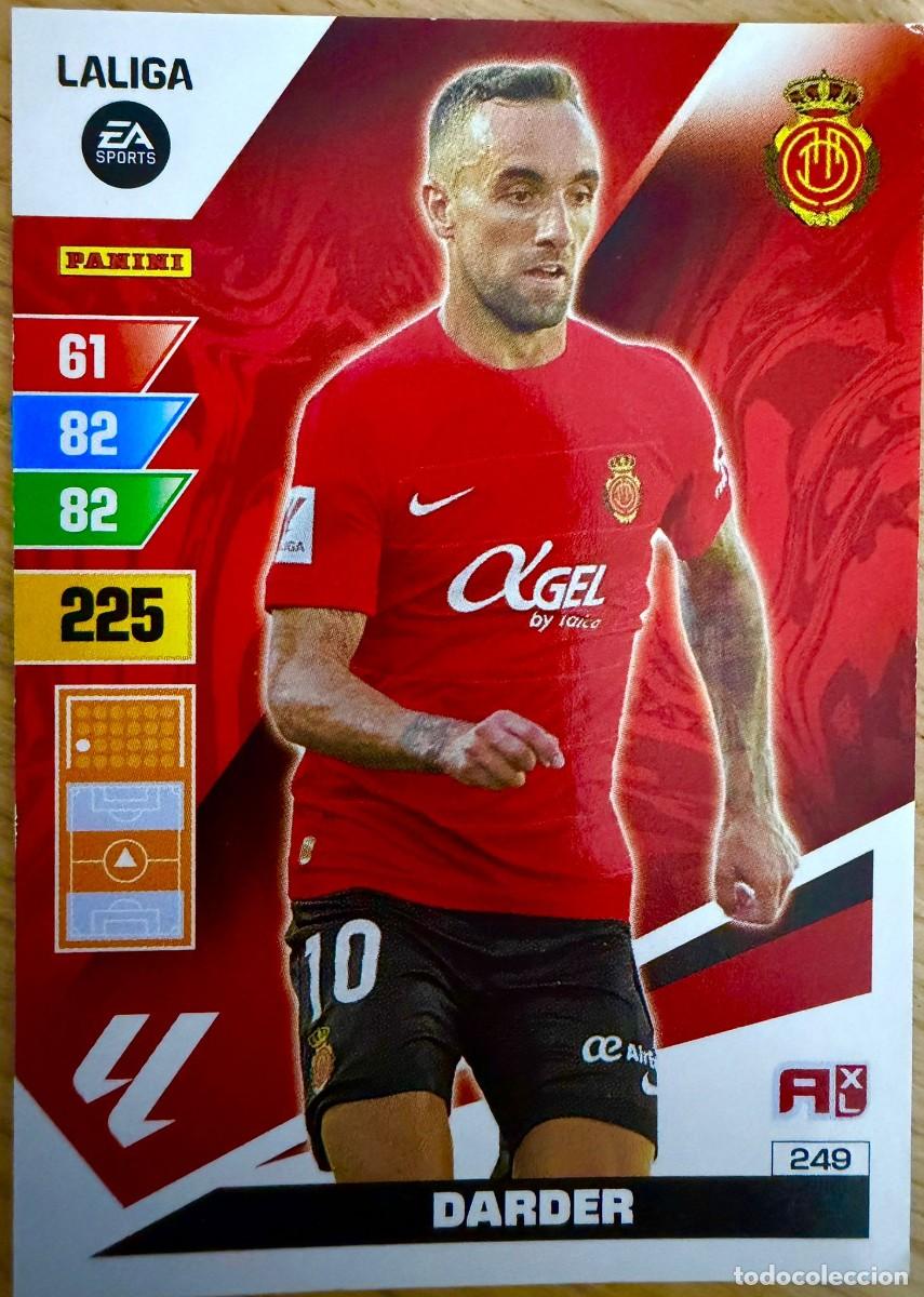 Fu&szlig;ball-Sticker: 249 DARDER MALLORCA ADRENALYN XL 23 24 2023 2024 LIGA PANINI CARTAS FUTBOL