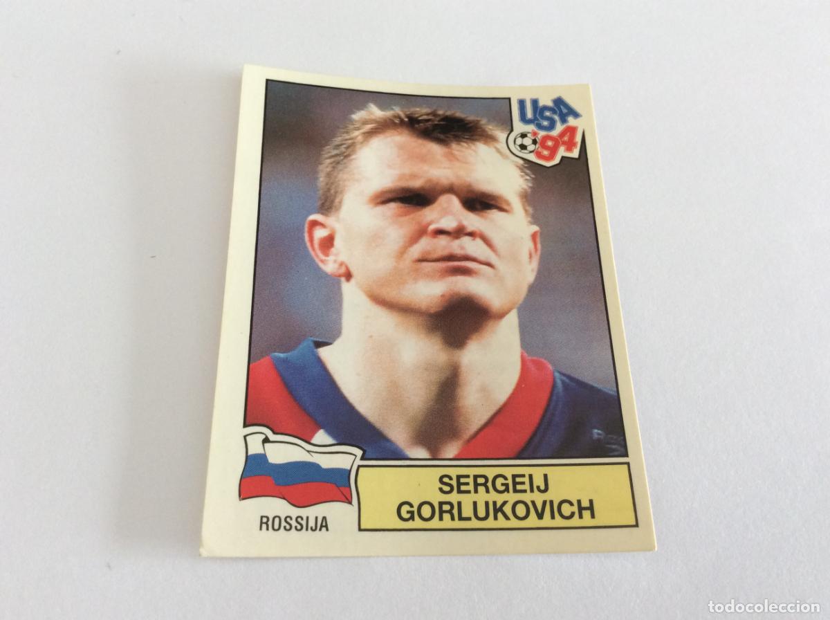 Cromos de F&uacute;tbol: 118 Sergei Gorlukovich Rusia CROMO STICKER USA 1994 PANINI