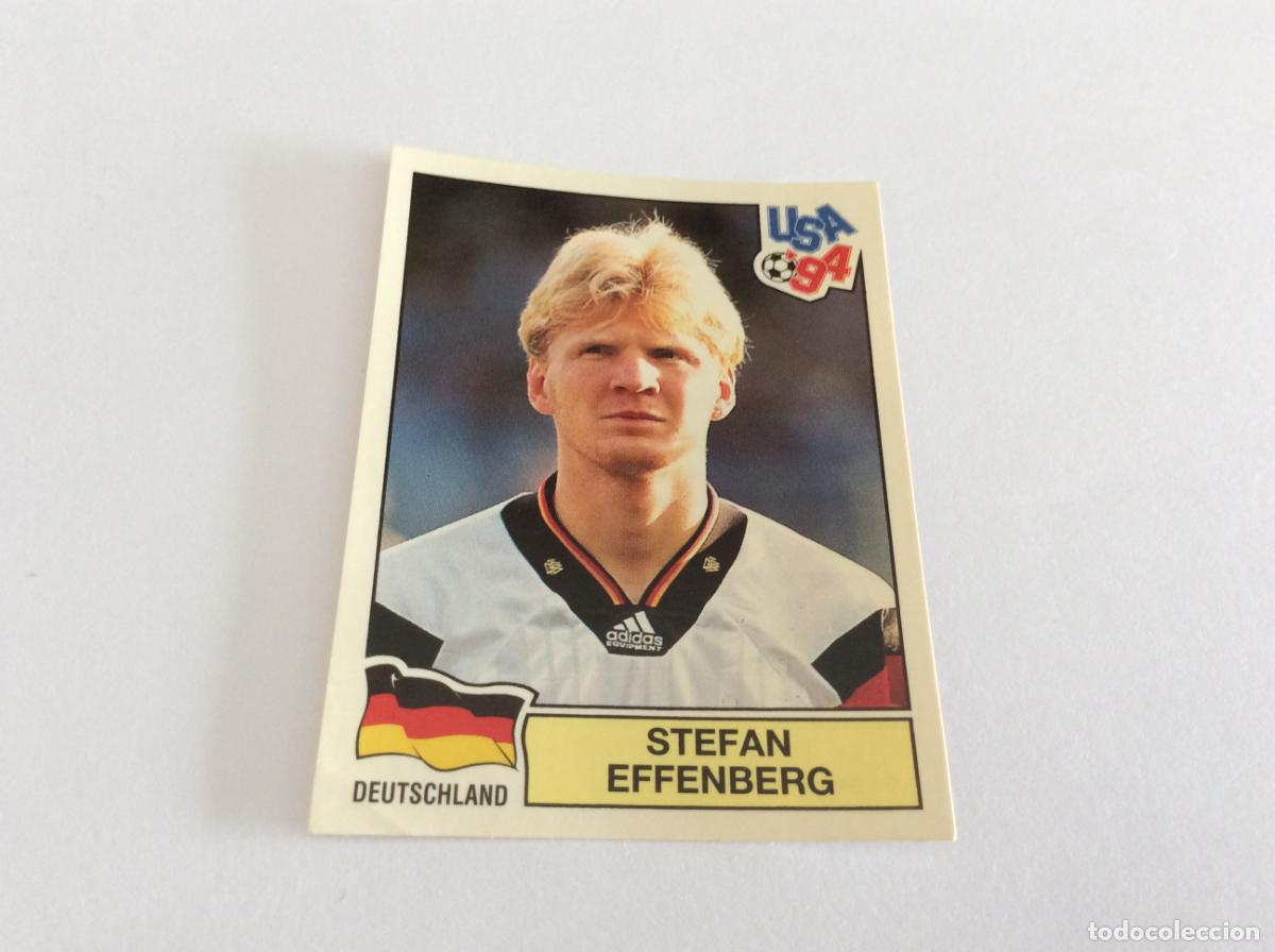 Cromos de Futebol: 176 Stefan Effenberg Alemania CROMO STICKER USA 1994 PANINI