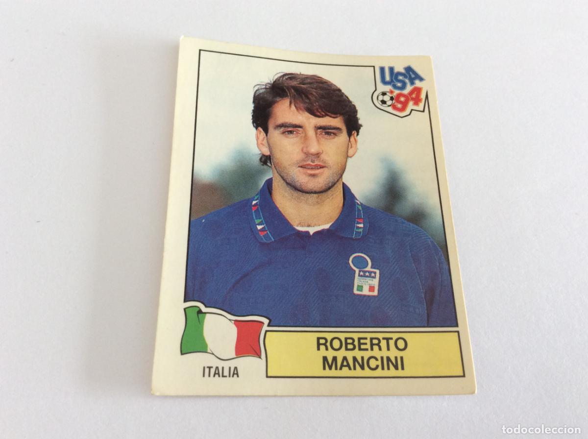 Cromos de F&uacute;tbol: 316 Roberto Mancini Italia CROMO STICKER USA 1994 PANINI