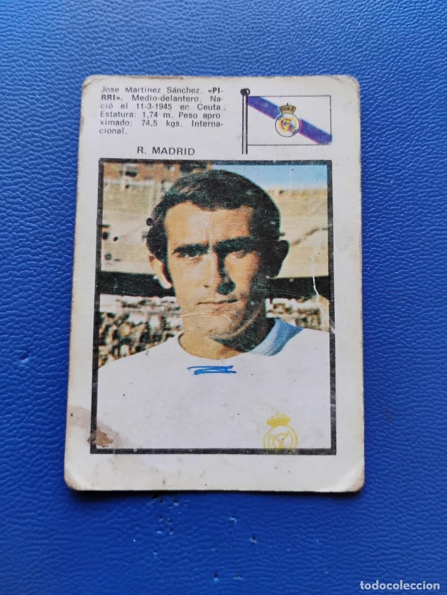 Fu&szlig;ball-Sticker: ANTIGUO CROMO PIRRI - R. MADRID EDITORIAL FHER TEMPORADA 1971/72 - SIN PEGAR