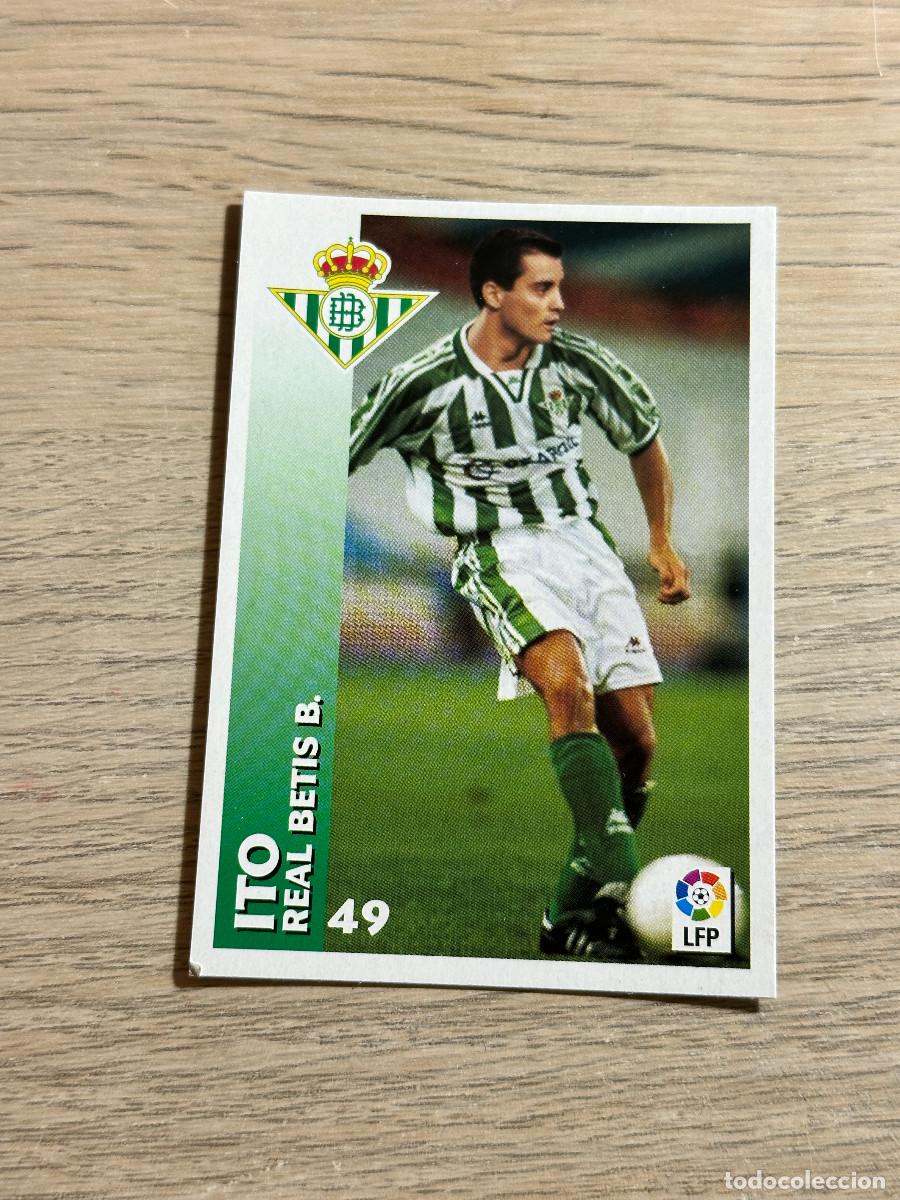 Football Stickers: ITO n&ordm; 49 BETIS CHUPA CHUPS 1998 1999 98 99