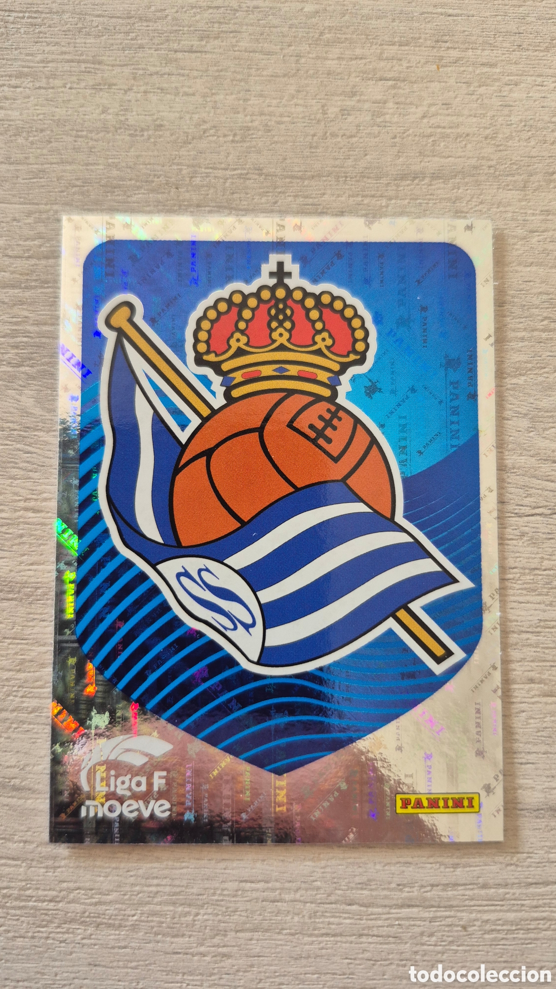Football Stickers: N&deg;282 Escudo Real Sociedad Liga Femenina 25/26