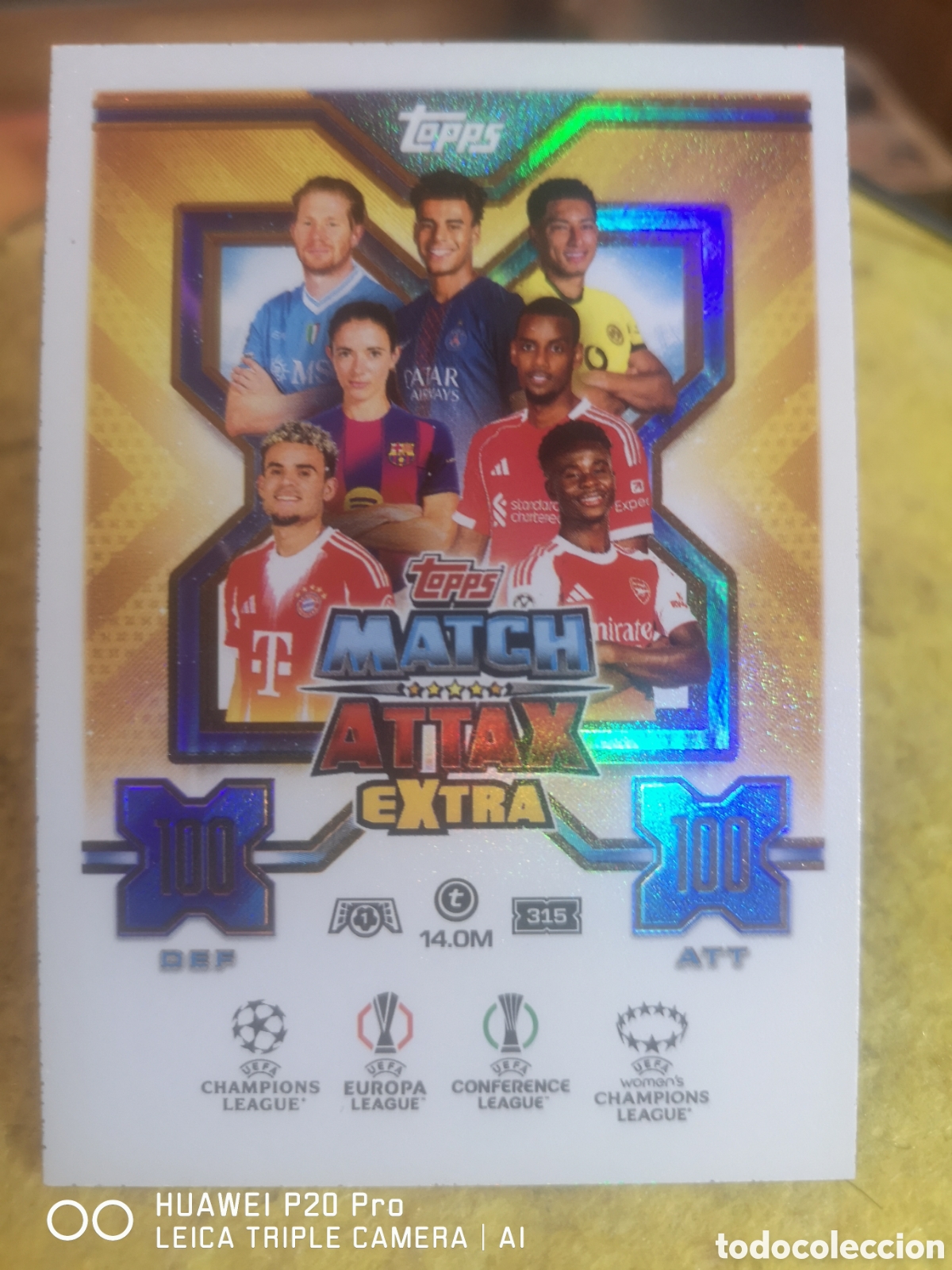 Cromos de F&uacute;tbol: TOPPS MATCH ATTAX EXTRA 2025/26 TITLE CARD 315