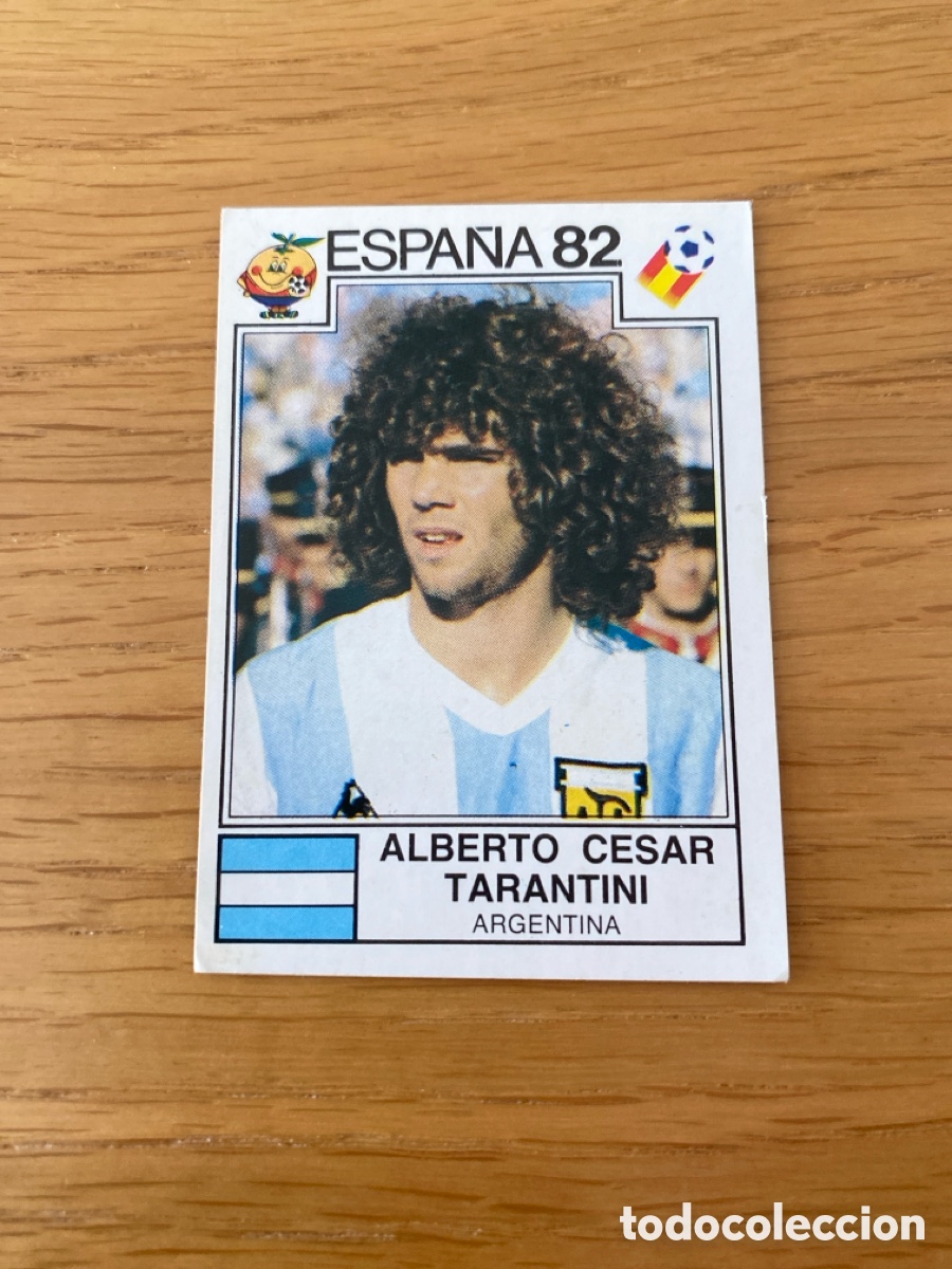 Cromos de F&uacute;tbol: Cromo panini mundial Espa&ntilde;a 82 n&uacute;mero 172 Tarantini - Sticker album world cup Spain 1982 Argentina