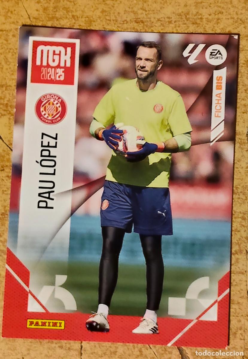 Football Stickers: Pau L&oacute;pez n &deg; 165 BIS - Girona - 3 &ordf; TERCERA EDICI&Oacute;N - MEGACRACKS 2024 2025 - 24 25 MGK