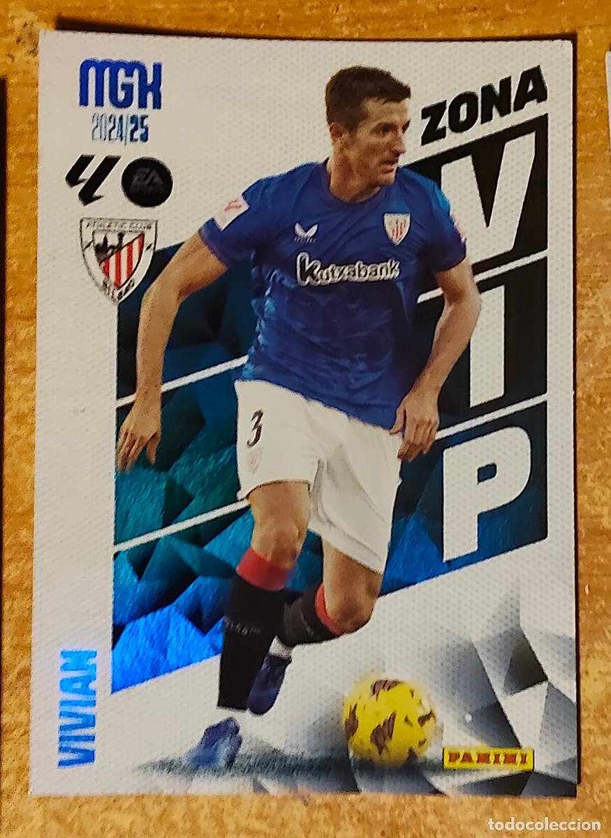 Football Stickers: VIVIAN - ZONA VIP - #405 ATHLETIC BILBAO - PANINI LALIGA MGK MEGACRACKS 2024-25 2024 2025