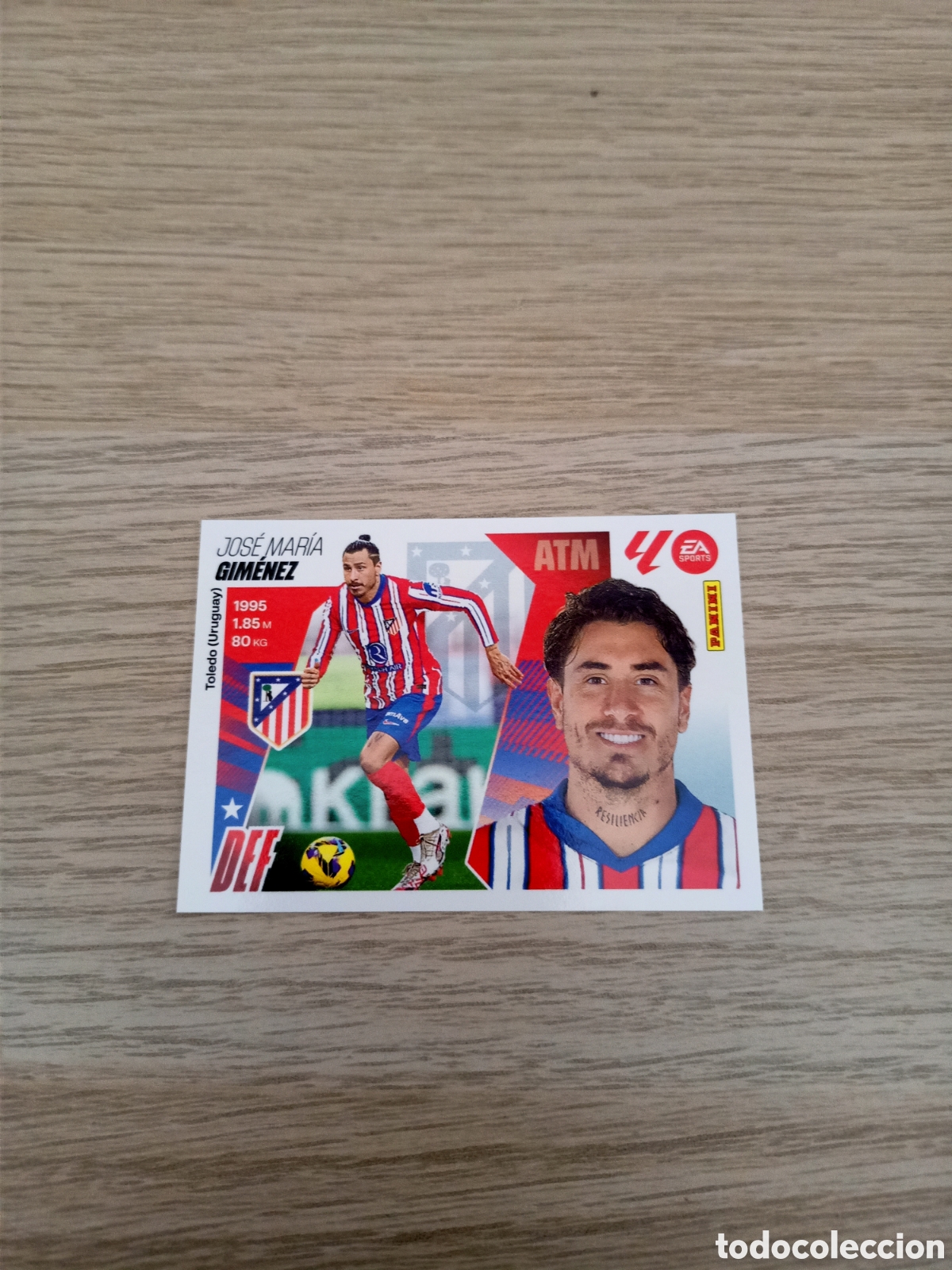 Cromos de F&uacute;tbol: LIGA ESTE 2025 2026 25 26 N&ordm; 6 GIMENEZ ATLETICO DE MADRID NUEVO SIN PEGAR