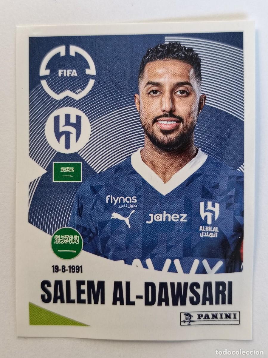 Figurine di Calcio: #513 SALEM AL-DAWSARI AL-HILAL CLUB WORLD CUP 2025 PANINI