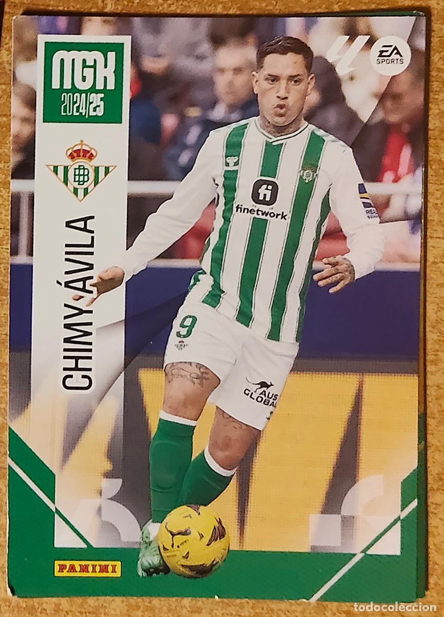 Cartes &agrave; collectionner de Football: 105 Chimy &Aacute;vila, Real Betis, Panini Megacracks 2024 2025 24 25