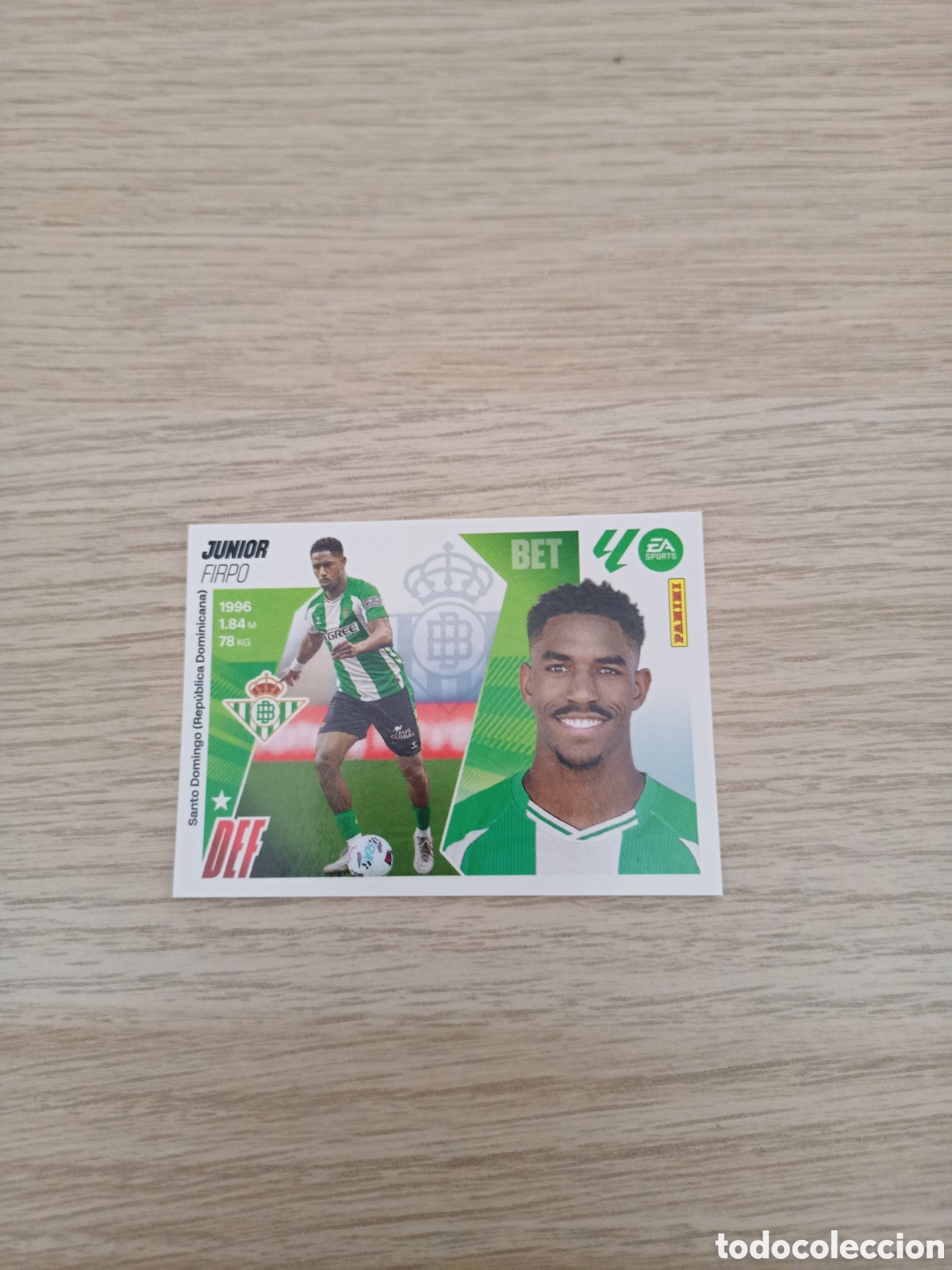 Cromos de Futebol: LIGA ESTE 2025 2026 25 26 N&ordm; 10B JUNIOR BETIS NUEVO SIN PEGAR