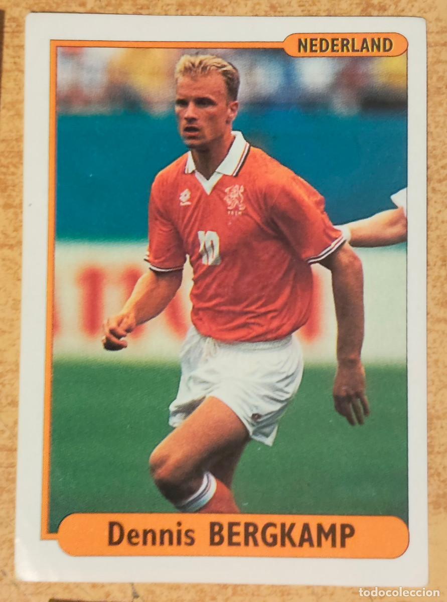 Fu&szlig;ball-Sticker: ANTIGUO CROMO DENNIS BERGKAMP (HOLANDA) - EUROCOPA INGLATERRA, EURO FOOT 96 EDITORIAL DS N&ordm; 41