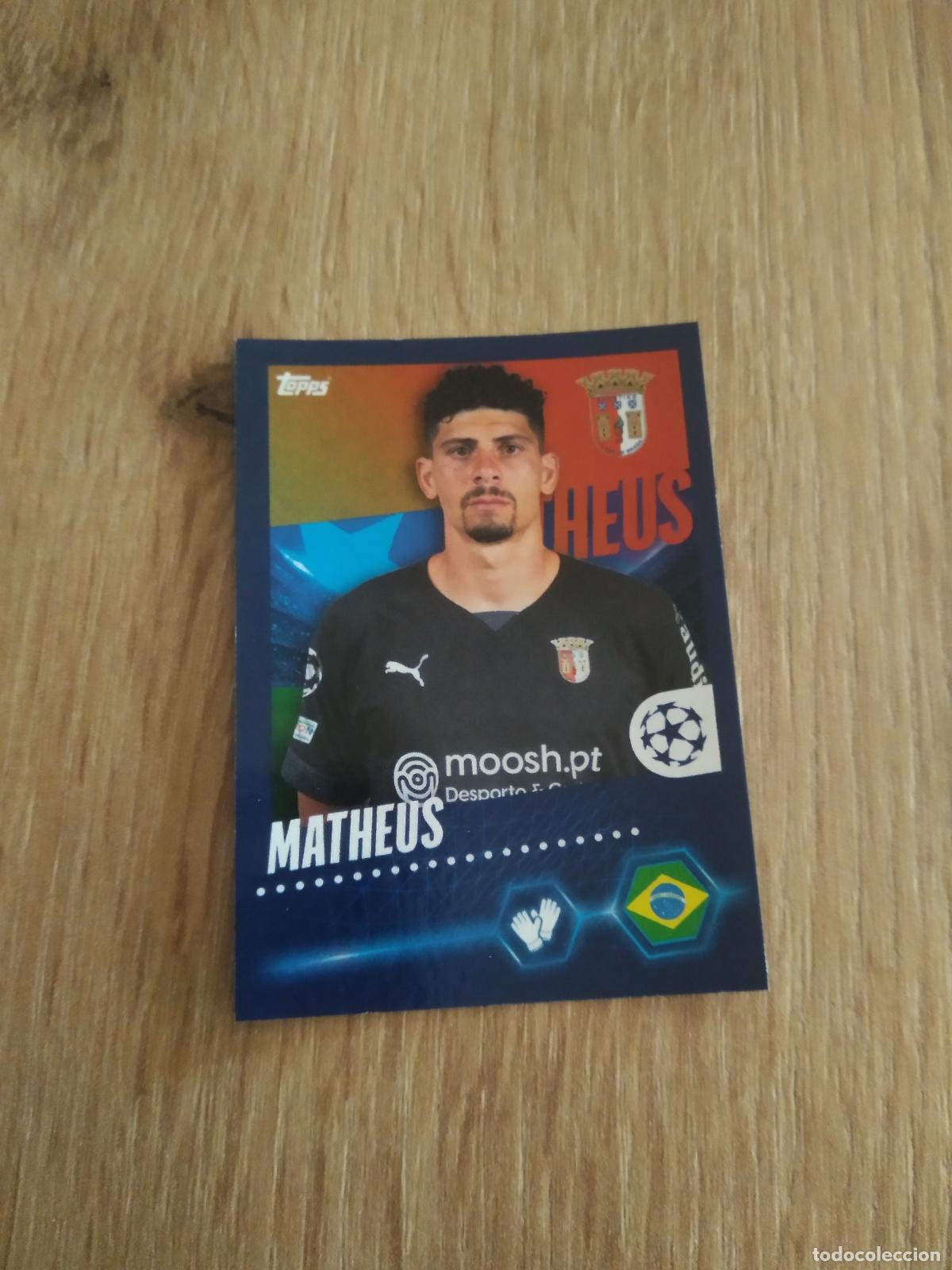Cromos de F&uacute;tbol: 618 MATHEUS BRAGA CROMO FUTBOL UEFA CHAMPIONS LEAGUE 23-24 TOPPS 2023-2024