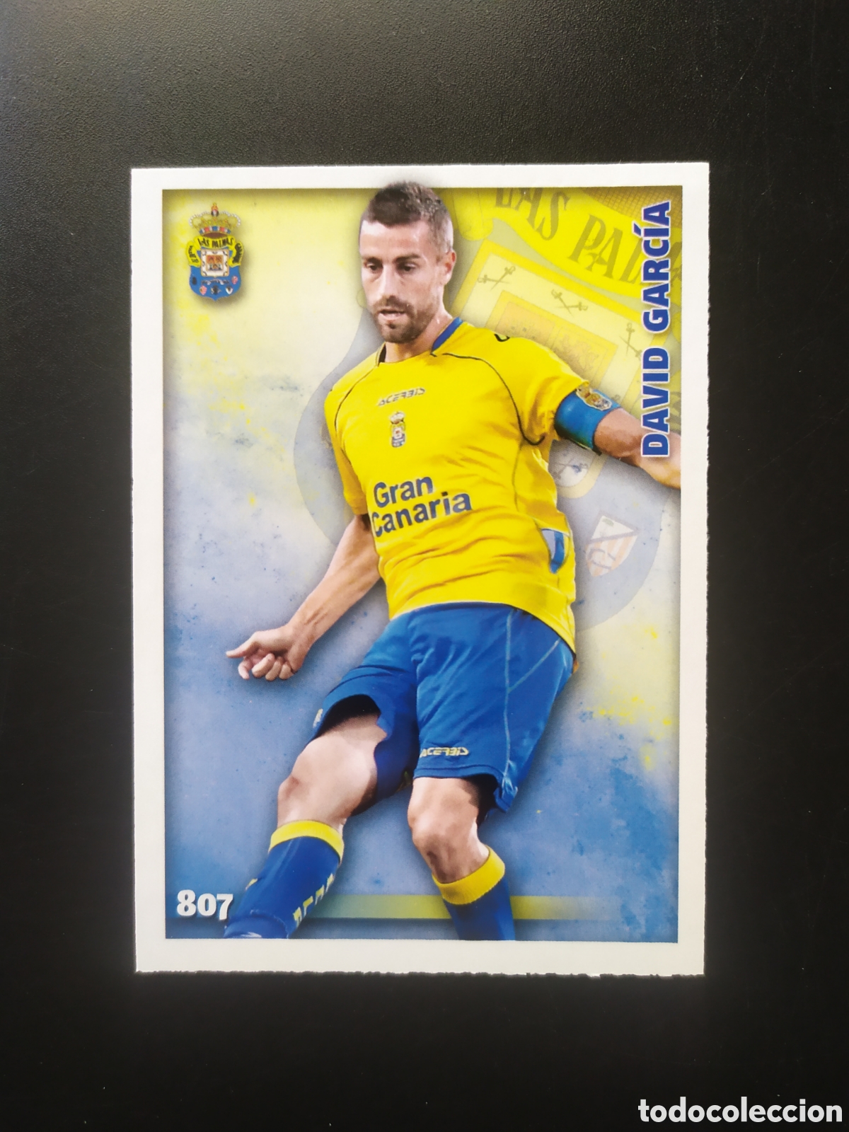 Football Stickers: Mundicromo fichas Liga 2014 2015 14 15 David Garc&iacute;a n&deg; 807 Las Palmas