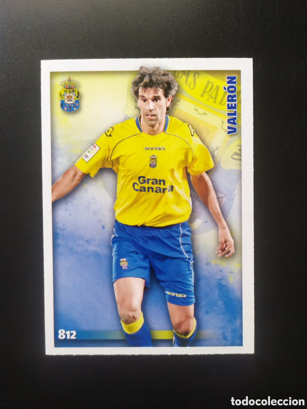 Fu&szlig;ball-Sticker: Mundicromo fichas Liga 2014 2015 14 15 Valeron n&deg; 812 Las Palmas