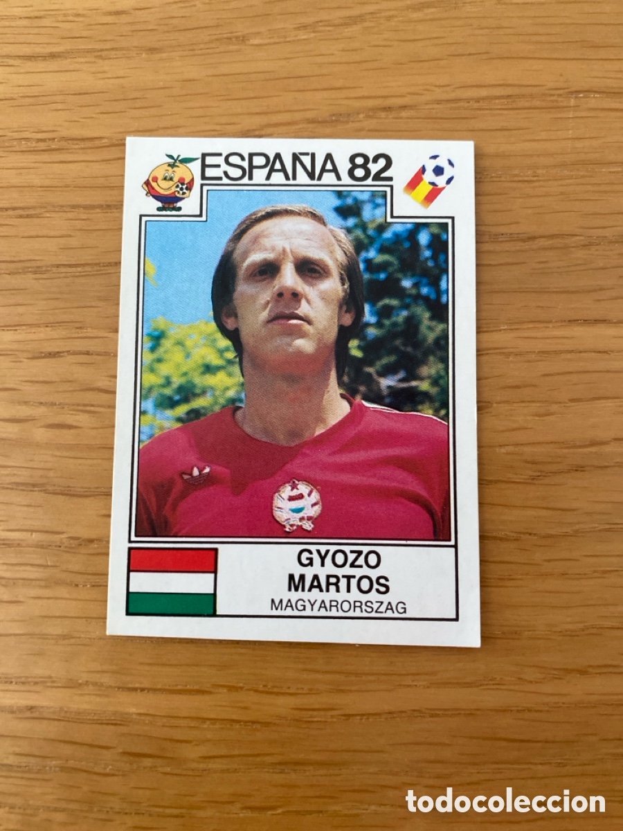 Cromos de F&uacute;tbol: Cromo panini mundial Espa&ntilde;a 82 n&uacute;mero 185 Martos - Sticker album world cup Spain 1982 Badge