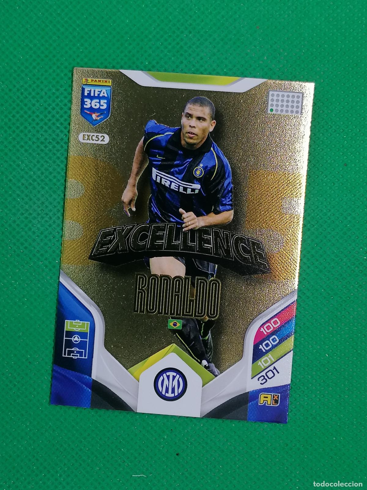 Figurine di Calcio: EXC 52 EXC52 RONALDO INTER MILAN EXCELLENCE ⚽ PANINI ADRENALYN FIFA 365 2025 2026 25 26 ⚽