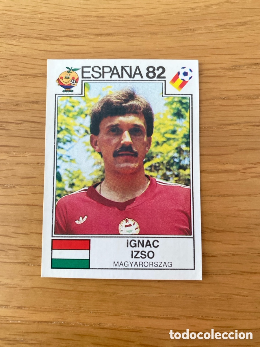 Cromos de F&uacute;tbol: Cromo panini mundial Espa&ntilde;a 82 n&uacute;mero 198 Izso - Sticker album world cup Spain 1982
