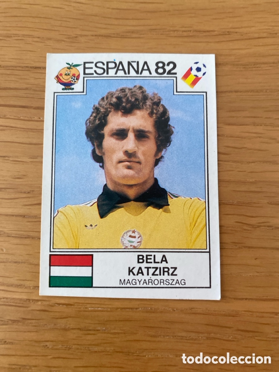 Cromos de F&uacute;tbol: Cromo panini mundial Espa&ntilde;a 82 n&uacute;mero 199 Katzirz - Sticker album world cup Spain 1982