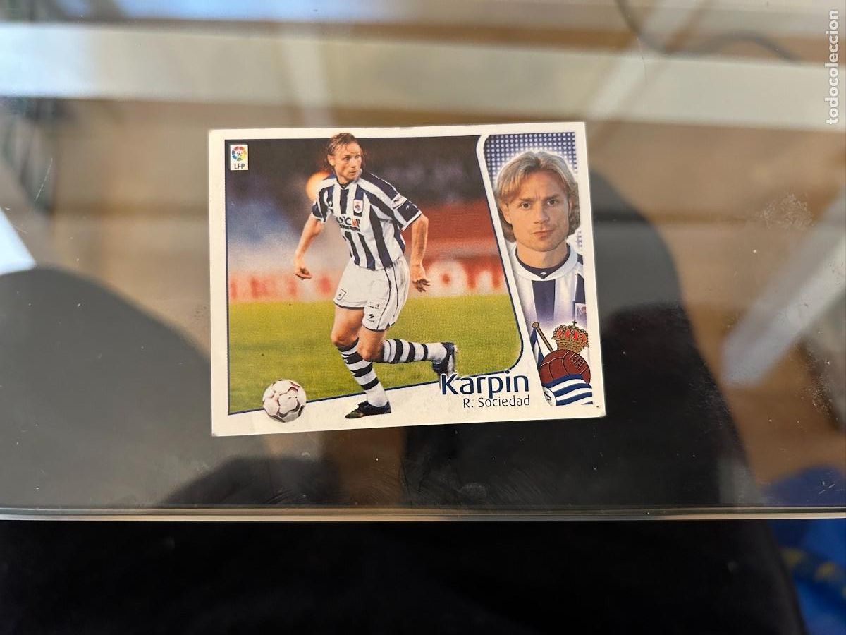 Cromos de F&uacute;tbol: karpin real sociedad este 2004 2005 no pegado