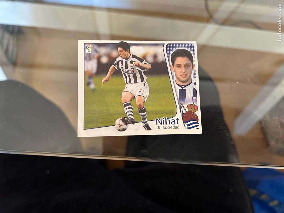Cromos de F&uacute;tbol: nihat real sociedad 2005 2005 no pegado este
