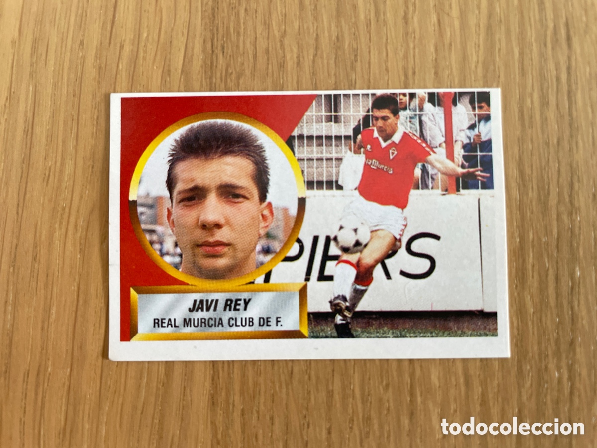 Figurine di Calcio: JAVI REY COLOCA MURCIA ESTE 1989/1989 88 89