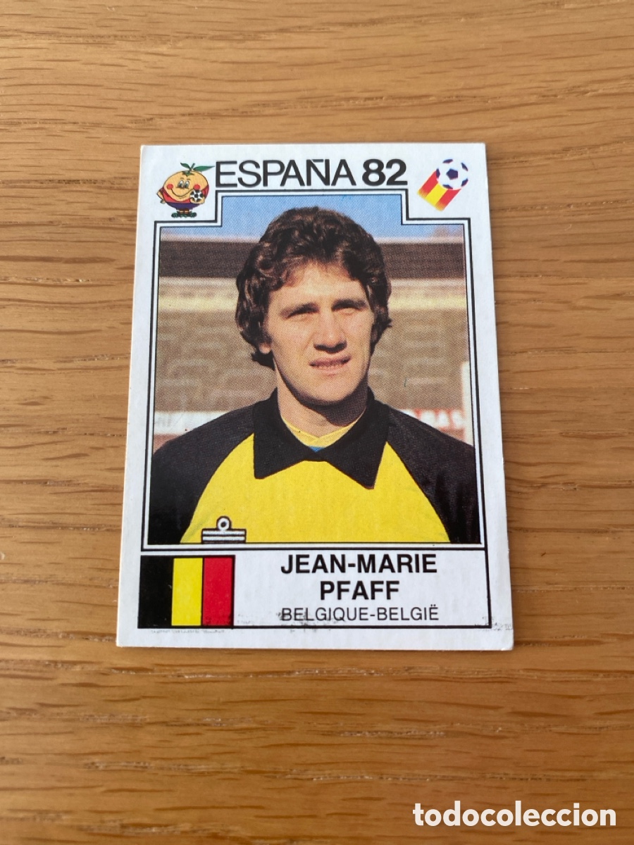 Cromos de F&uacute;tbol: Cromo panini mundial Espa&ntilde;a 82 n&uacute;mero 202 Pfaff - Sticker album world cup Spain 1982