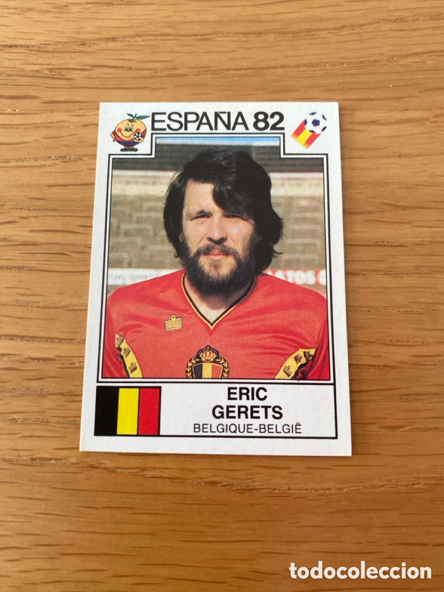 Cromos de F&uacute;tbol: Cromo panini mundial Espa&ntilde;a 82 n&uacute;mero 203 Gerets - Sticker album world cup Spain 1982