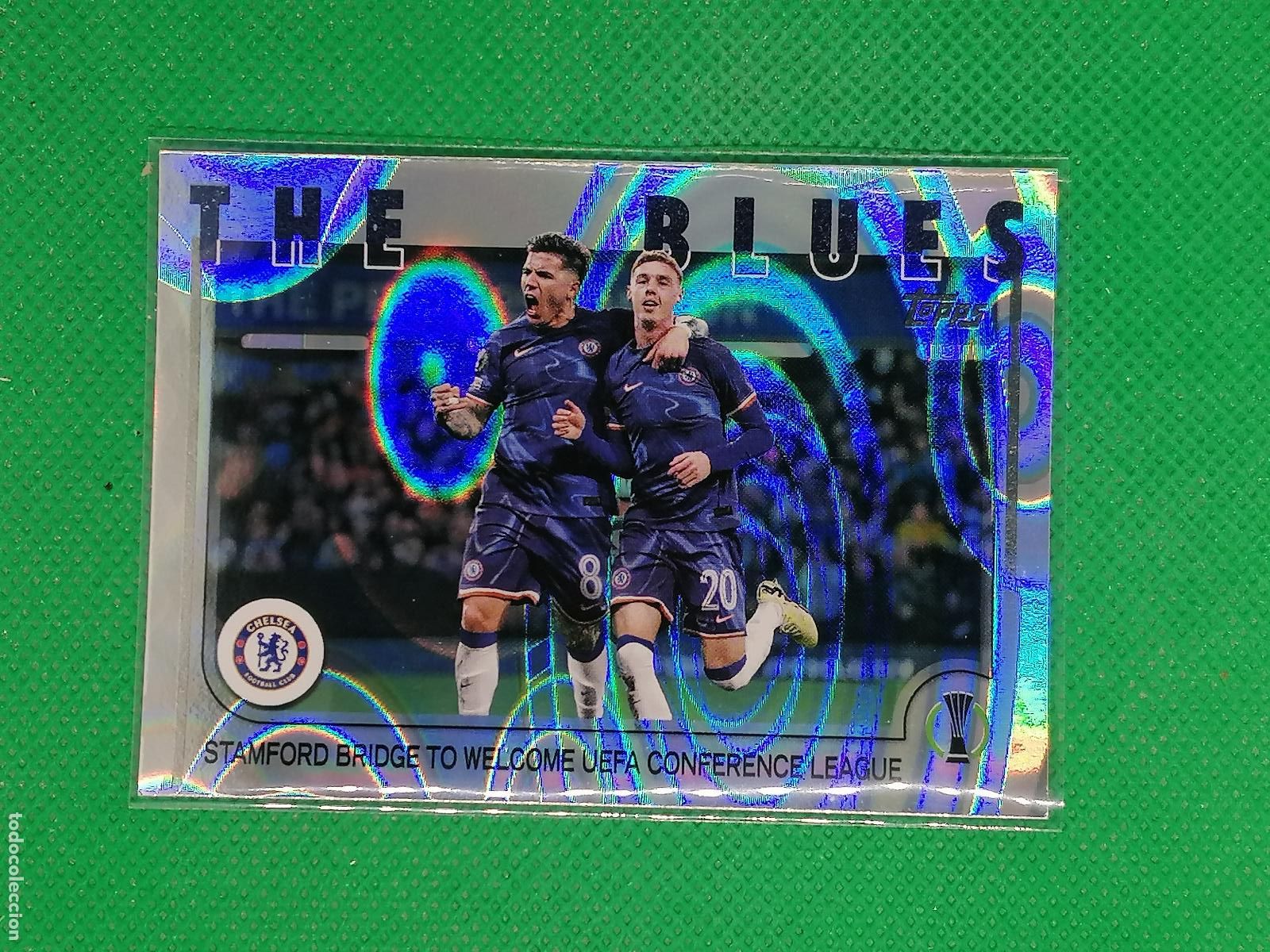 Cromos de F&uacute;tbol: 72 THE BLUES CHELSEA PARALELA ⚽ TOPPS UCC 24 25 2024 2025 ⚽
