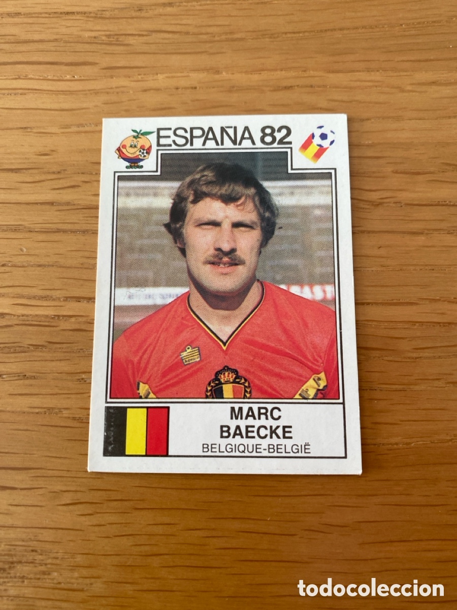 Cromos de F&uacute;tbol: Cromo panini mundial Espa&ntilde;a 82 n&uacute;mero 207 Baecke - Sticker album world cup 1982 Spain