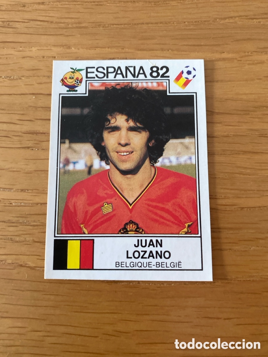 Cromos de F&uacute;tbol: Cromo panini mundial Espa&ntilde;a 82 n&uacute;mero 211 Lozano - Sticker album world cup Spain 1982
