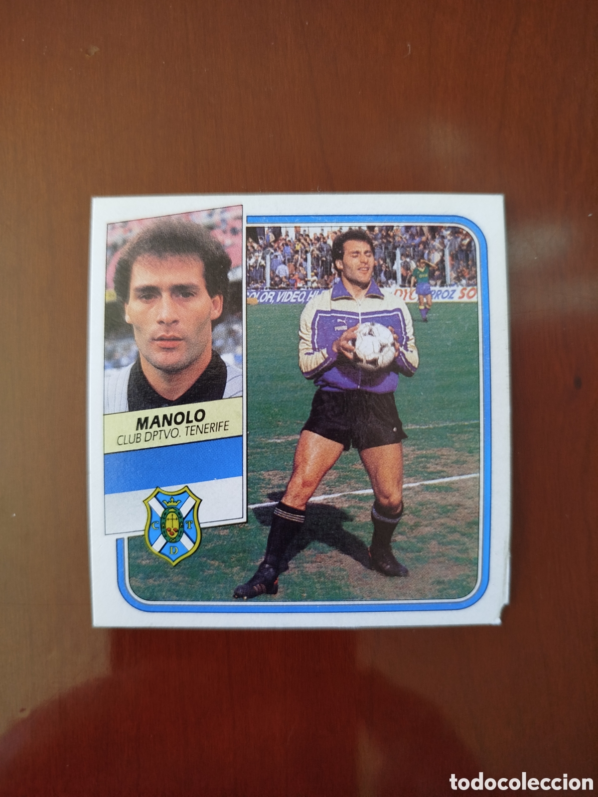 Cromos de F&uacute;tbol: Liga este 1989/90.Tenerife.Manolo (COLOCA).