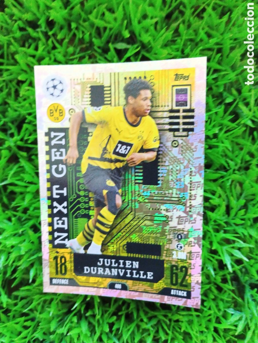 Figurine di Calcio: Duranville Borussia Dortmund NEXT GEN Match Attax 23-24 # 400