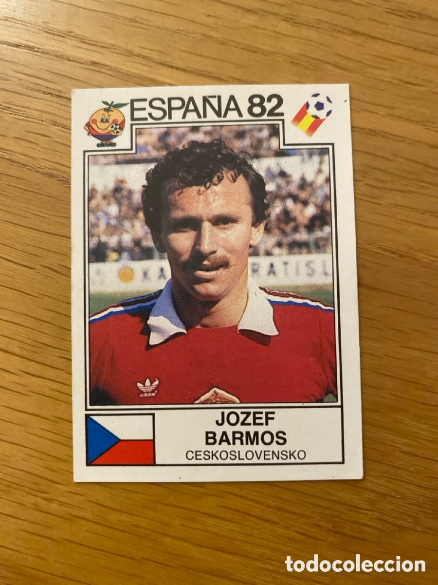 Figurine di Calcio: Cromo panini mundial Espa&ntilde;a 82 n&uacute;mero 263 Barmos - Sticker album world cup Spain 1982