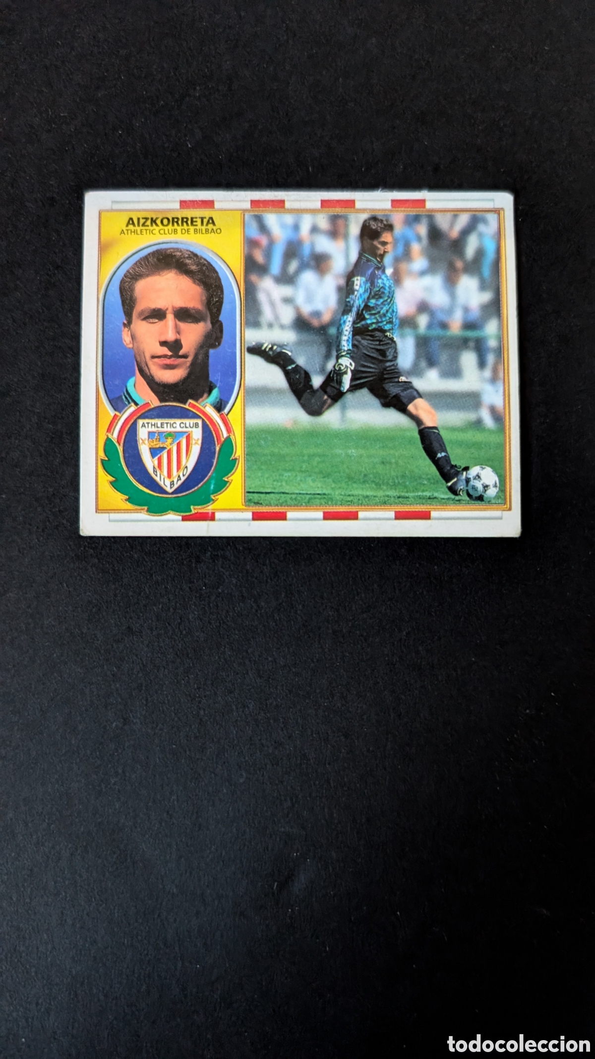 Cromos de F&uacute;tbol: AIZKORRETA BILBAO BAJA LIGA ESTE 1996/97 96 97 VENTANILLA